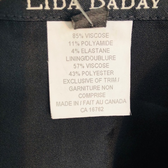 Linda Baday Black Cropped Bolero Jacket 14 - Picture 4 of 4